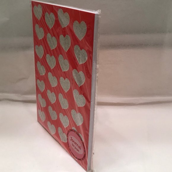 Glitter hearts journal notebook NEW - Picture 4 of 5